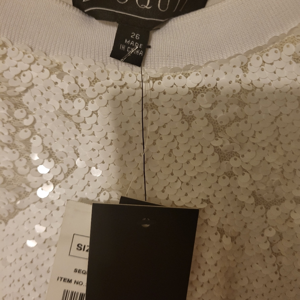 Plus Size Sequence Dress